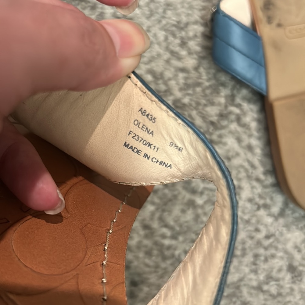 Coach Flat Sandals - Picture 6 of 6